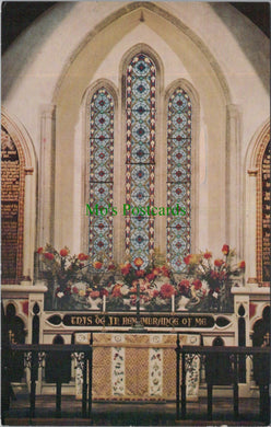 Cornwall Postcard - The Altar, St Anthony-in-Roseland Church, Place Manor SW13740