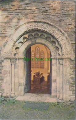 Cornwall Postcard - South Door, St Anthony-in-Roseland Church, Place Manor SW13742