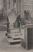 Load image into Gallery viewer, London Postcard - Coronation Chair, Westminster Abbey   SW13744
