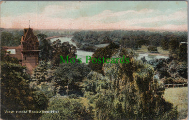 London Postcard - View From Richmond Hill   SW13748
