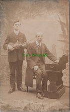 Load image into Gallery viewer, Musical Postcard - Musicians, An Organist and Violinist SW13779
