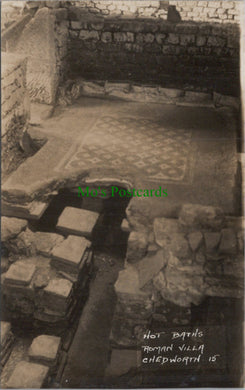 Gloucestershire Postcard - Chedworth Roman Villa , The Hot Baths  SW13783