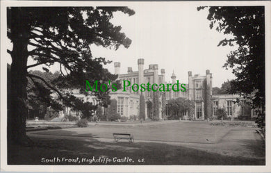 Dorset Postcard - Highcliffe Castle South Front   SW13800