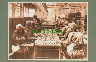 Nostalgia Postcard - Liverpool, 1936, W & R Jacob Factory Workers  SW13805