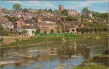 Load image into Gallery viewer, Shropshire Postcard - Bridgnorth From The Severn Bridge   SW13876
