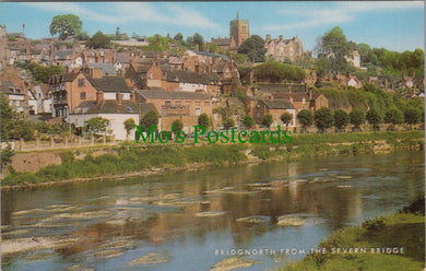 Shropshire Postcard - Bridgnorth From The Severn Bridge   SW13876