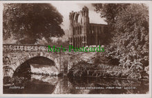 Load image into Gallery viewer, Scotland Postcard - Elgin Cathedral From The Lossie  SW13889
