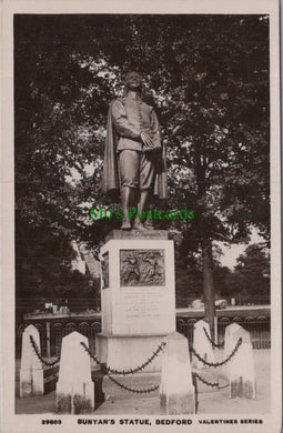 Bedfordshire Postcard - Bedford, Bunyan's Statue   SW13893