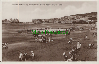 Somerset Postcard - Weston-Super-Mare Sands  SW13895