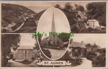 Load image into Gallery viewer, Cornwall Postcard - St Agnes Village  SW13914
