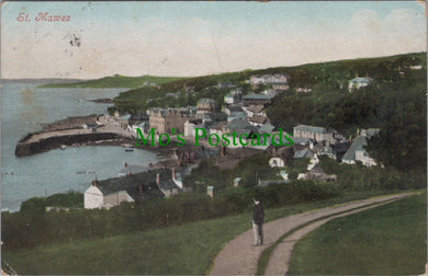 Cornwall Postcard - St Mawes Village  SW13920