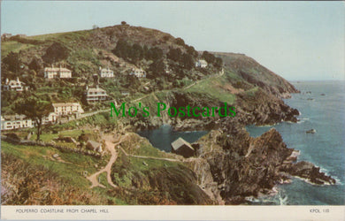 Cornwall Postcard - Polperro Coastline From Chapel Hill  SW13921