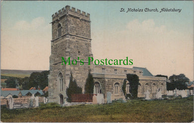 Dorset Postcard - St Nicholas Church, Abbotsbury  SW13929
