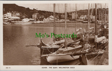 Kent Postcard - Dover Quay, Wellington Dock  SW13947