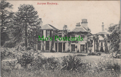 Kent Postcard - Acryse (Acrise) Rectory, Near Folkestone   SW13954