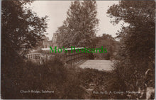 Load image into Gallery viewer, Sussex Postcard - Salehurst, Church Bridge  SW13957
