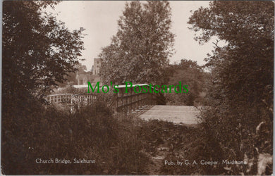 Sussex Postcard - Salehurst, Church Bridge  SW13957