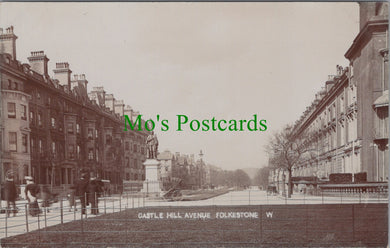 Kent Postcard - Folkestone, Castle Hill Avenue   SW13959