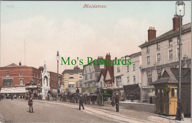 Kent Postcard - Maidstone Street Scene  SW13985