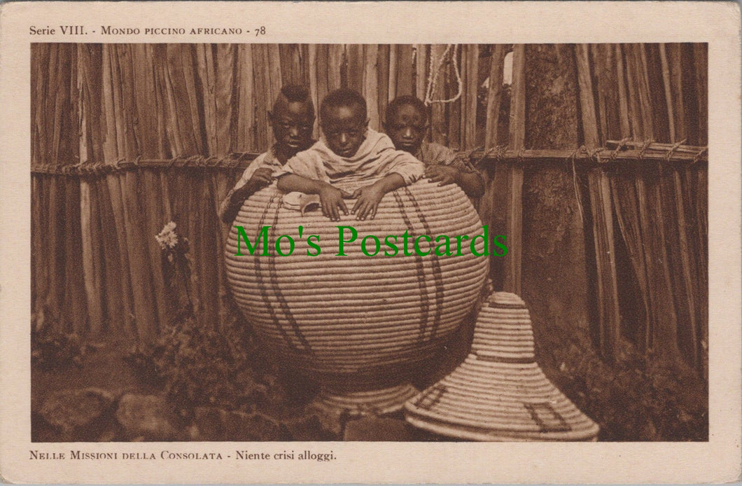 Africa Postcard - Nelle Missioni Della Consolata  SW14004