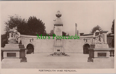 Hampshire Postcard - Portsmouth War Memorial   SW14035