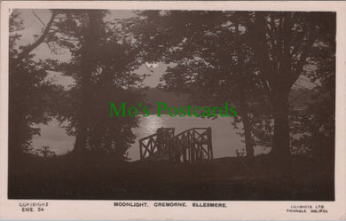 Shropshire Postcard - Moonlight, Cremorne, Ellesmere   SW14042