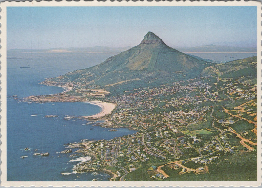 South Africa Postcard - View of Cape Town, Camps Bay   DC1749