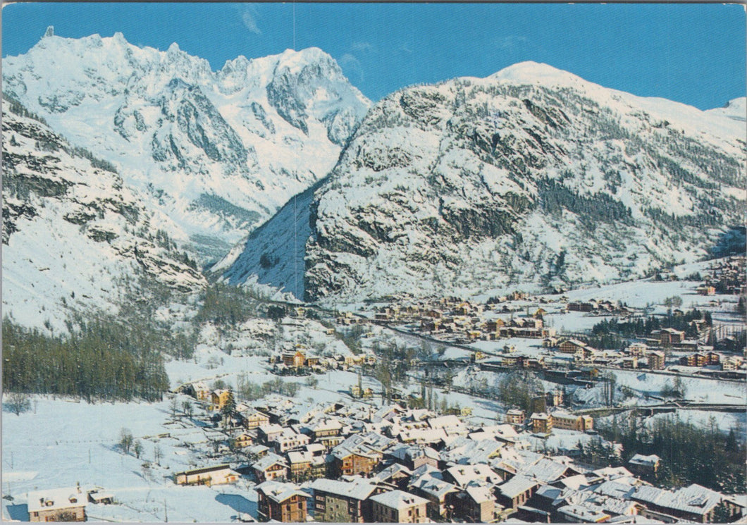 Italy Postcard - Courmayeur Panorama   DC1759