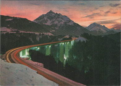 Austria Postcard - Europa Bridge Near Innsbruck  DC1769