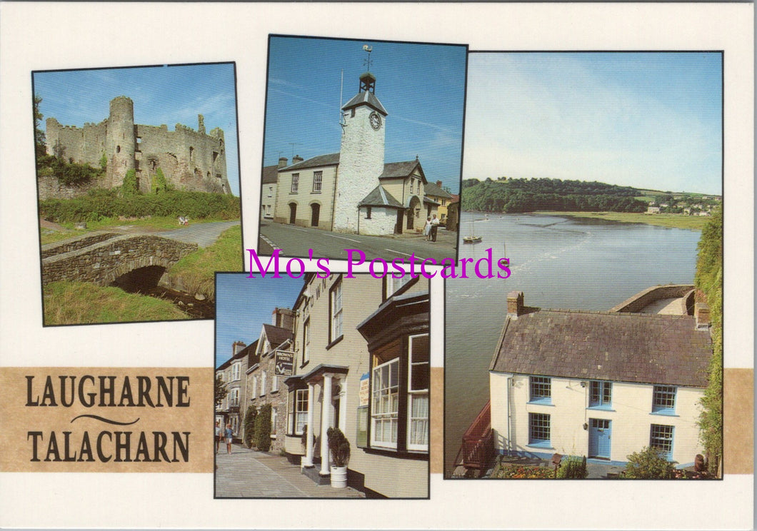 Wales Postcard - Laugharne Views, Dyfed  SW15489