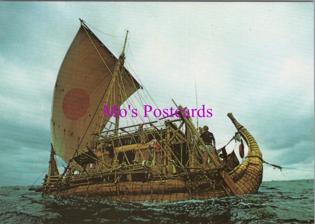 Norway Postcard - Oslo, The Kon-Tiki Museum, The Papyrus Boat  SW15503