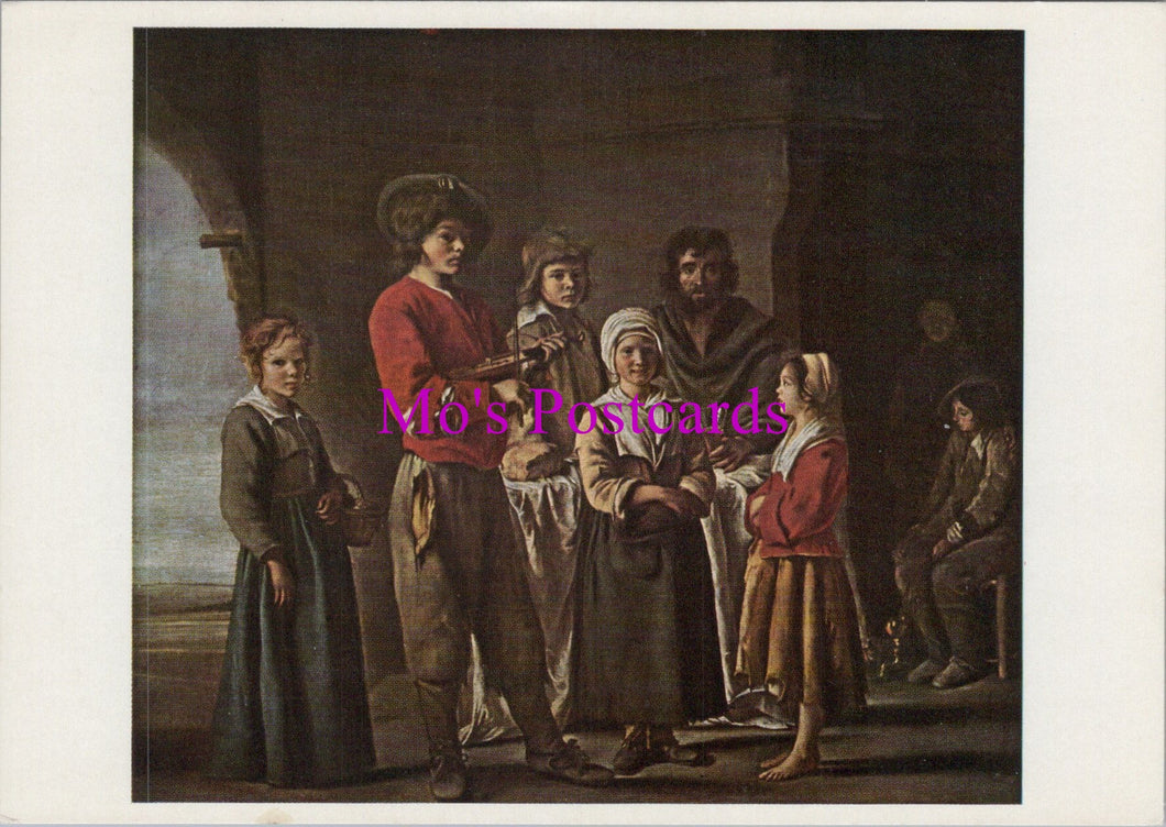 Art Postcard - A Peasant Family, Louis Le Nain  SW15509