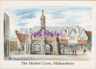 Wiltshire Postcard - Malmesbury, The Market Cross   SW15514