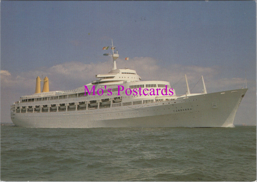 Shipping Postcard - P & O Canberra Cruise Liner  SW15521