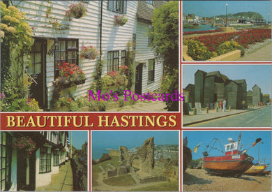 Sussex Postcard - Views of Beautiful Hastings  SW15240