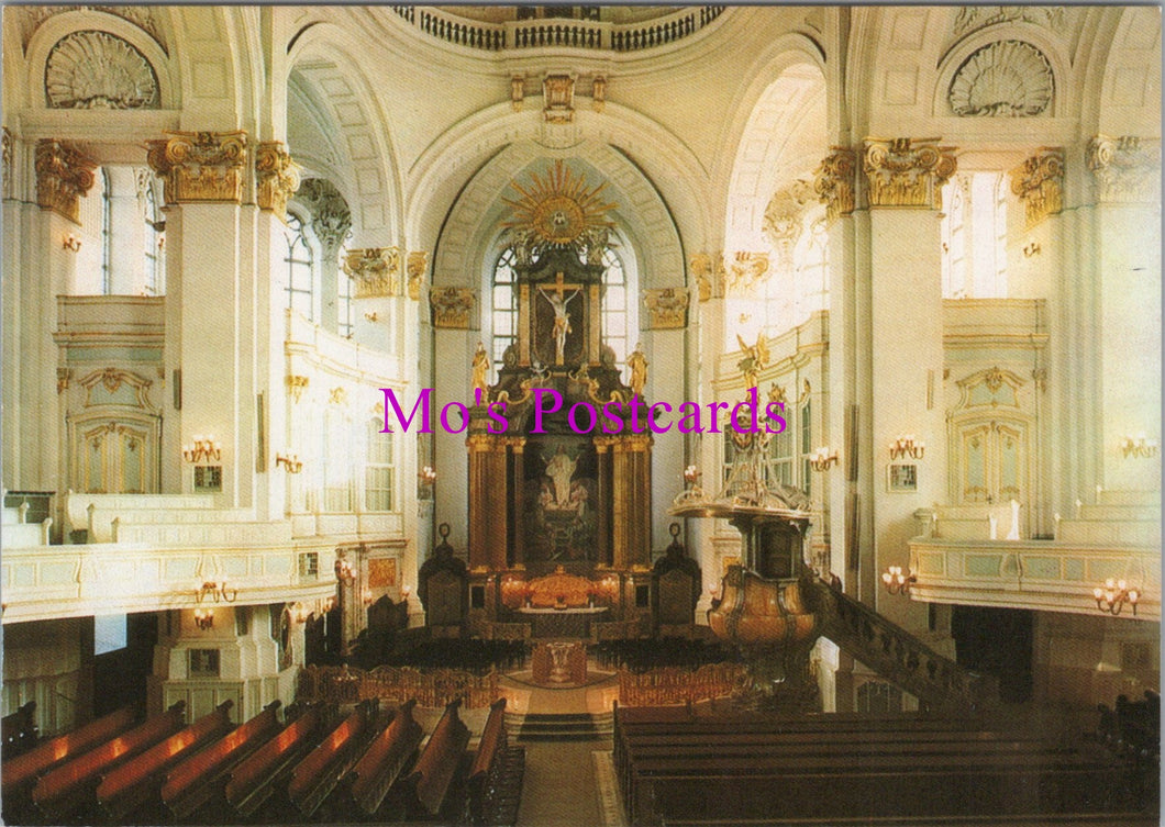 Germany Postcard - St Michaelis-Kirche in Hamburg  SW15245