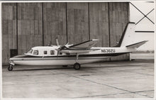 Load image into Gallery viewer, Aviation Postcard - Aeroplane N6362U Outside Aircraft Hanger SW16517
