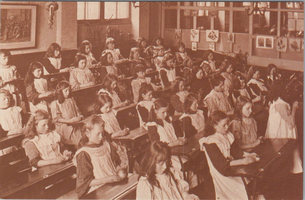 Nostalgia Postcard - Nature Study, 1908, Boarding School Girls - SW16523