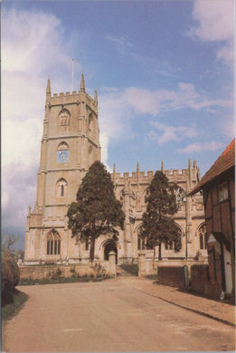 Wiltshire Postcard - St Mary's Church, Steeple Ashton   SW16525