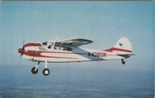 Load image into Gallery viewer, Aviation Postcard - The Cessna 195 Aeroplane  SW16529
