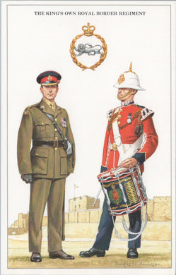 Military Postcard - British Army, The King's Own Royal Border Regiment SW16543