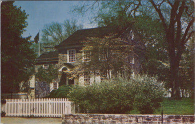 America Postcard - Washington Headquarters, Valley Forge, Pennsylvania  SW16559