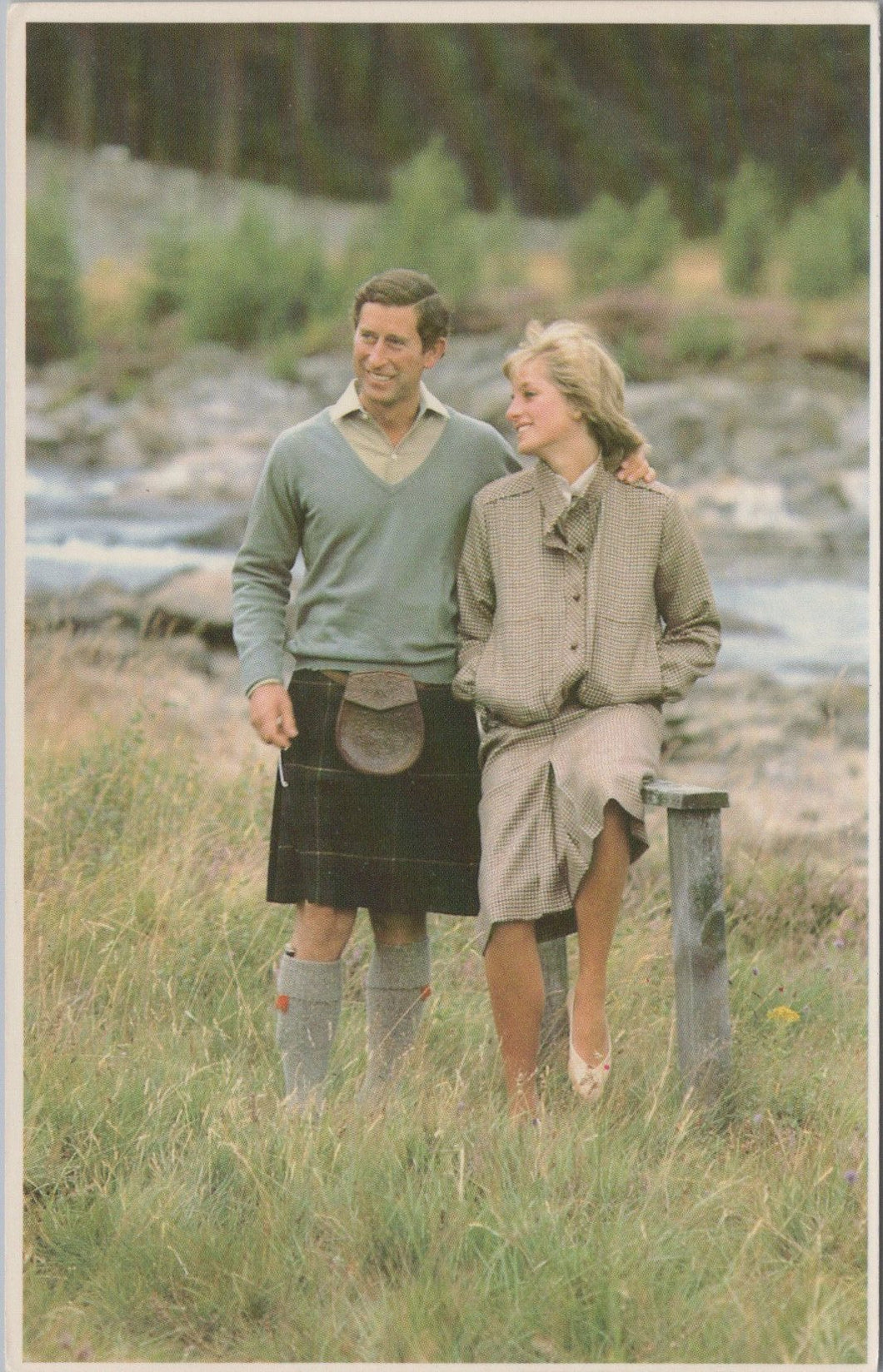 Royalty Postcard - Prince Charles (Now King Charles) & Princess Diana SW16564