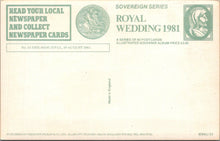 Load image into Gallery viewer, Royalty Postcard - Prince Charles (Now King Charles) &amp; Princess Diana SW16564
