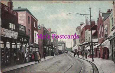 Kent Postcard - Sheerness High Street   SW14667