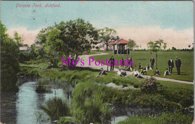 Kent Postcard - Victoria Park, Ashford  SW14806