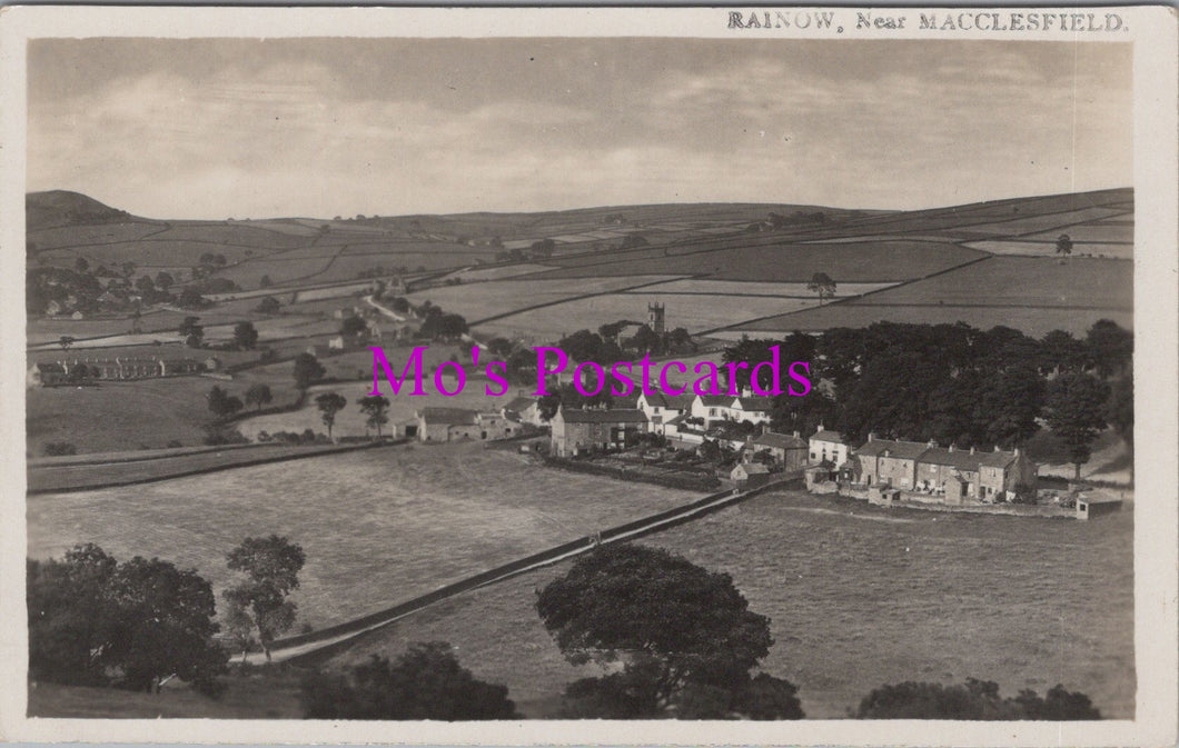 Cheshire Postcard - Rainow Village, Near Macclesfield   SW14821