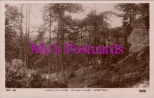 Load image into Gallery viewer, Yorkshire Postcard - Rocks and Pines, Rivelin Valley, Sheffield   SW14520
