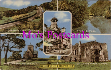 Surrey Postcard - Greetings From Guildford and District  SW14526