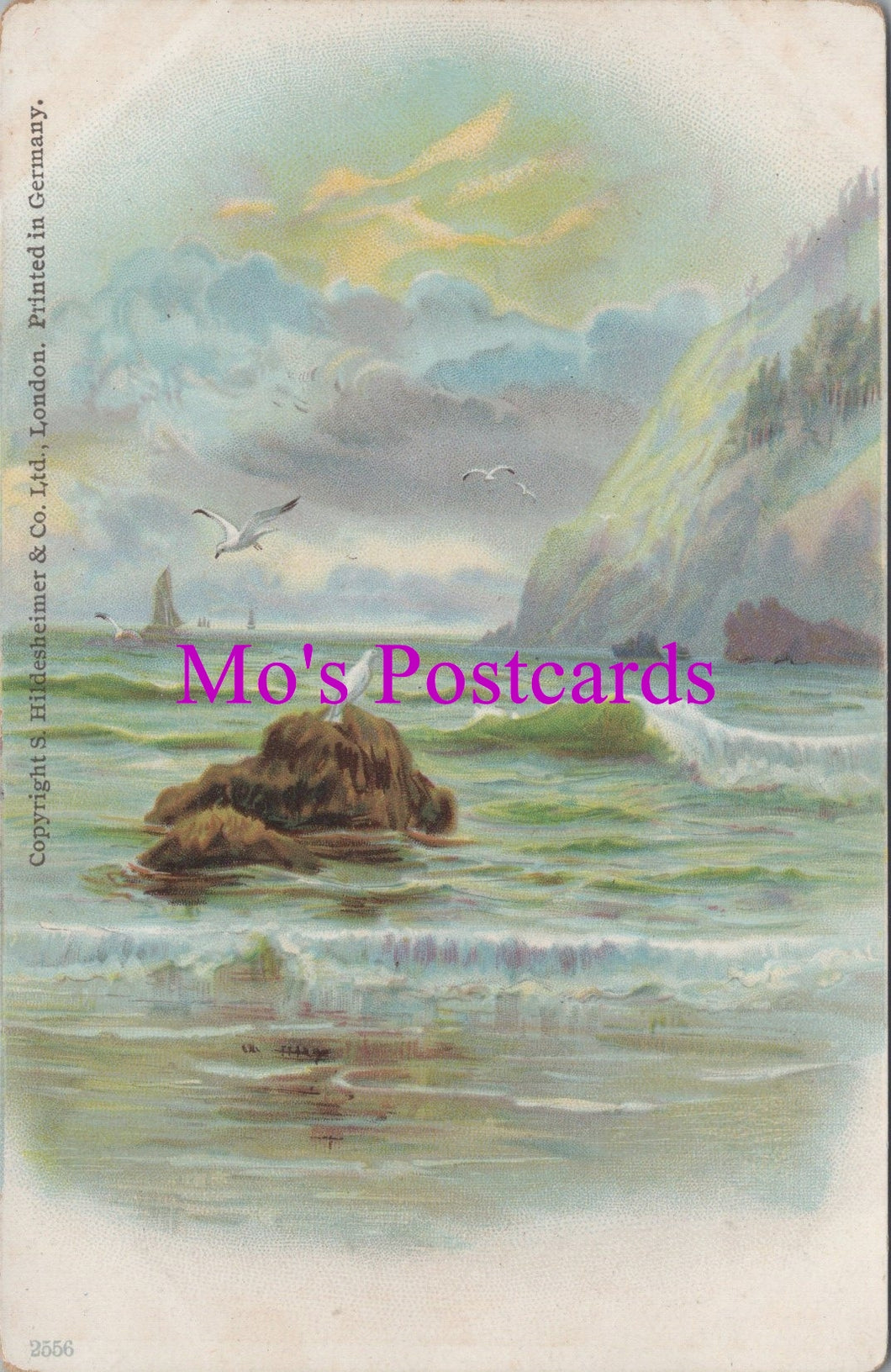 Nature Postcard - Coastal Art Scene SW14535